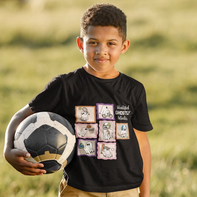 Camiseta Atividades fantasmas - Fantasmas fisicamente ativo (This item is for display purposes only to illustrate the design element. )