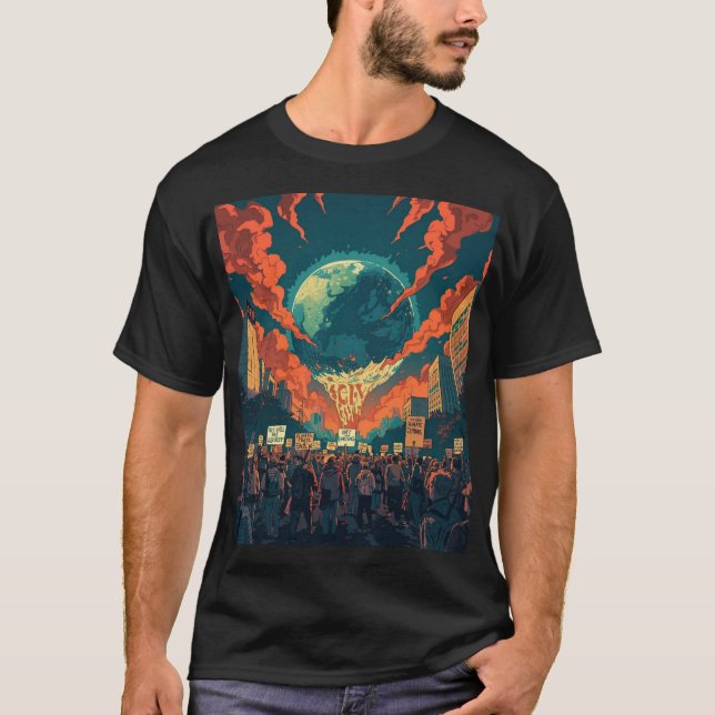 Camiseta Ativismo Climático (Frente)