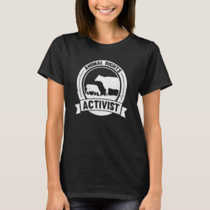 Camiseta Ativista Animal Resgata Animais Conservação Direit