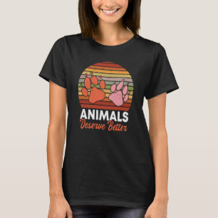 Camiseta Ativista Animal Resgata Animais Conservação Direit