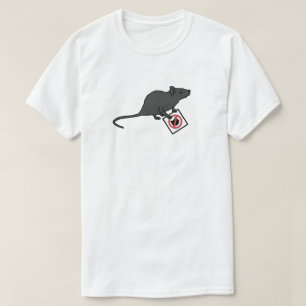 Camiseta Ativista de Rato