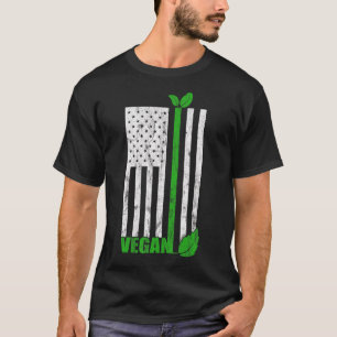 Camiseta Ativista Patriótico Dos Direitos Dos Animais Veget