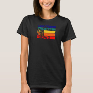 Camiseta Ativista Sindical da ASD Karl Marx Labs Cria A