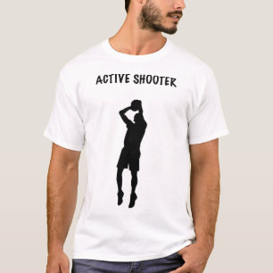 Camiseta Ativo Atirador de Basquete 6