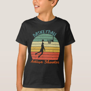 Camiseta Ativo Atirador de Basquete 8