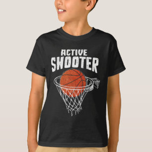 Camiseta Ativo Shooter Bysketbyll Amigos Mulheres Bysketb