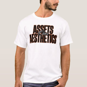 Camiseta Ativos sobre o Aestético™ Quiet Wealth Fala mais a