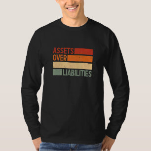 Camiseta Ativos Sobre Passivos Importantes Para Os Empresár