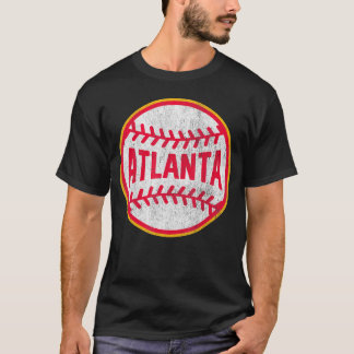 Camiseta Atlanta Baseball Throwback