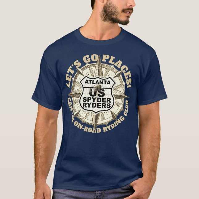 Camiseta Atlanta Chapter - Let's Go Places! (Frente)