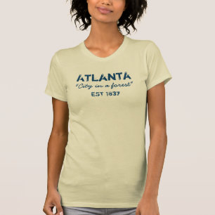 Camiseta Atlanta - Cidade numa floresta - T-shirt