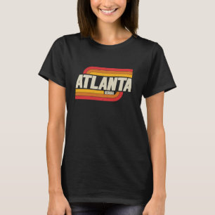 Camiseta Atlanta GA City Graphic Vintage Souvenir