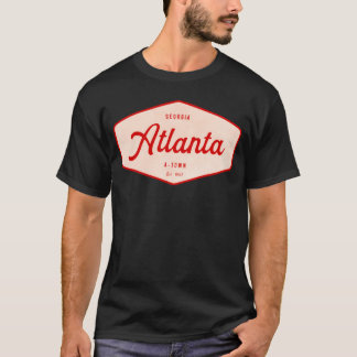 Camiseta Atlanta Geórgia engraçado vintage