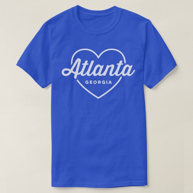 Camiseta Atlanta Georgia Love (Frente do Design)