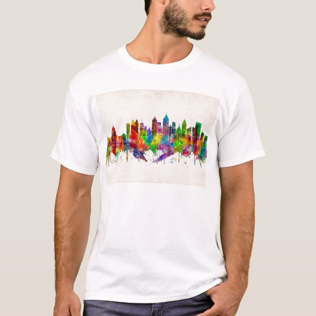 Camiseta Atlanta Georgia Skyline (Frente)
