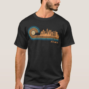 Camiseta Atlanta Skyline Retro Atlanta Fan Georgia Atlanta