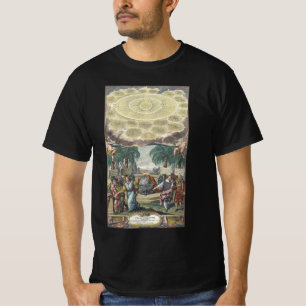 Camiseta Atlas Coelestis por Doppelmaier, Astronomia Antiga