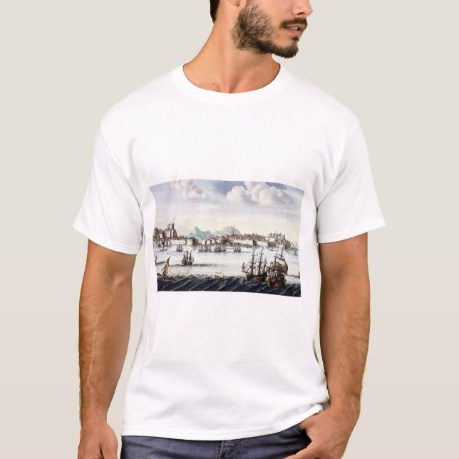 Camiseta Atlas da Ilha Grega (Frente)
