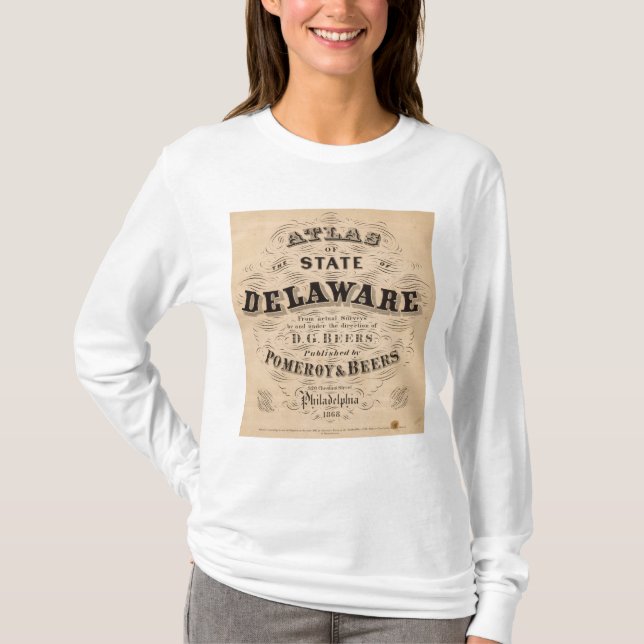 Camiseta Atlas de Delaware (Frente)