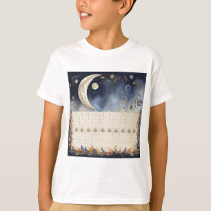 Camiseta Atlas de Fase da Lua eterno - Calend da Astronomia