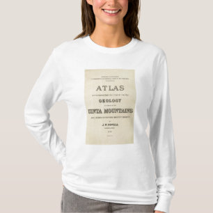 Camiseta Atlas do frontispício que acompanha o relatório
