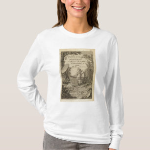 Camiseta Atlas moderno pequeno do frontispício