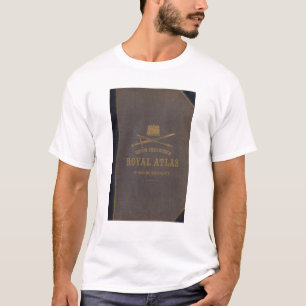 Camiseta Atlas real da geografia moderna