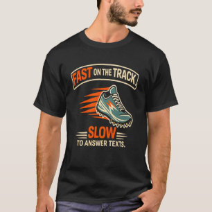 Camiseta Atleta Adolescente de Atletismo Velocista Saltador