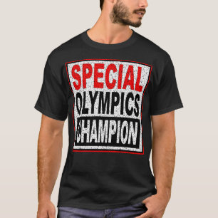 Camiseta atleta campeã dos Jogos Olímpicos Especiais