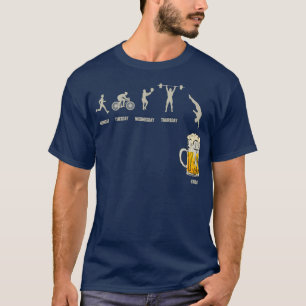 Camiseta Atleta da Semana do Cerveja Esporte de Bebida de C