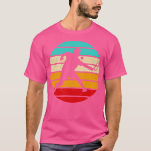 Camiseta Atleta do Retro-Tênis tênis Vintage