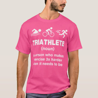 Camiseta Atleta engraçado ditado da equipe de maratona de c