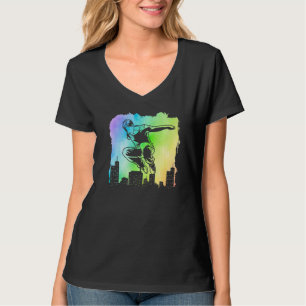 Camiseta Atleta extremo de parkour corredor de parkour dita