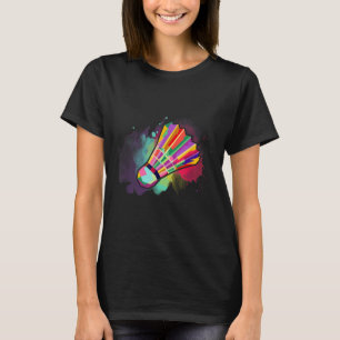Camiseta Atleta Homens Mulheres Crianças Peteca Badminton C