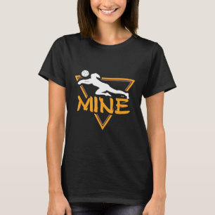Camiseta Atleta Mina Esporte Jogador de Voleibol