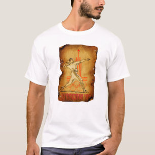 Camiseta Atleta Olimpiadas de Moscou em 80