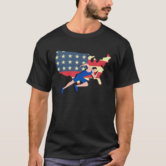 Camiseta Atletas da olimpiadas dos EUA (Frente)