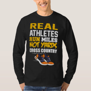 Camiseta Atletas de verdade executam milhas sem varejo para