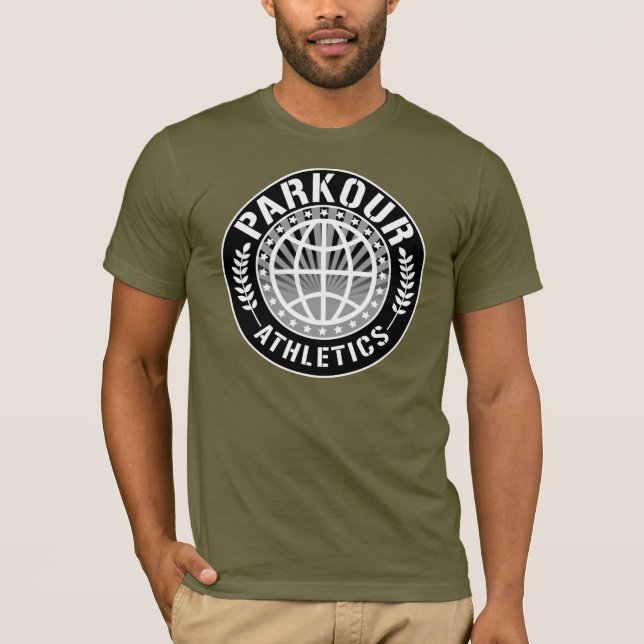 Camiseta Atletismo de Parkour global (Frente)