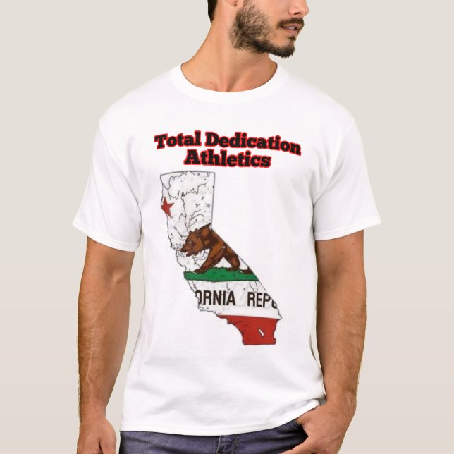 Camiseta Atletismo total da dedicação (Frente)