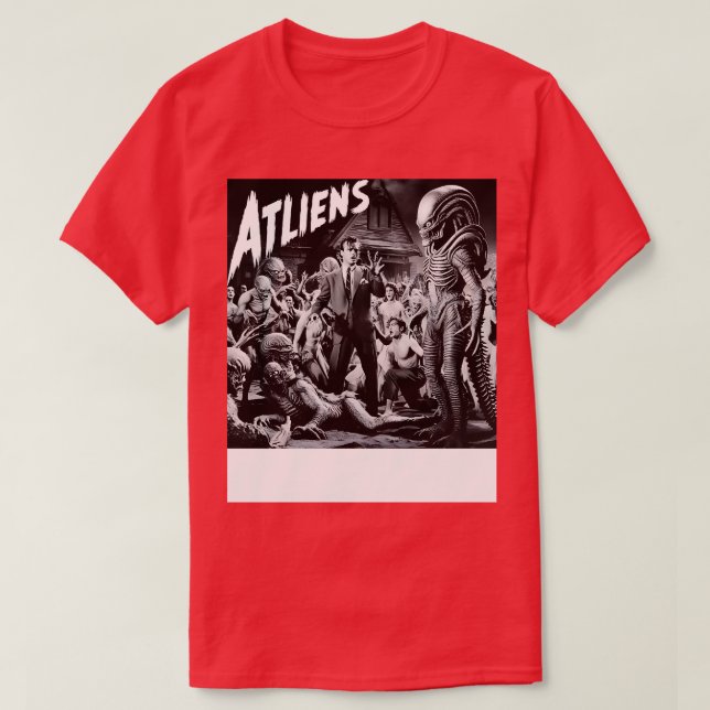 Camiseta ATLiens TShirt (Frente do Design)