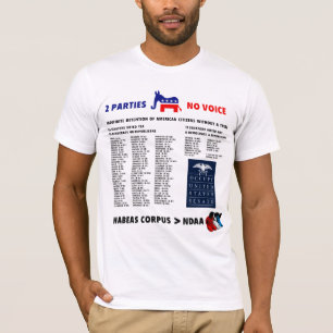 Camiseta Ato da autorização da defesa nacional de Ndaa