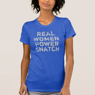 Camiseta Ato de agarrar do poder das mulheres reais