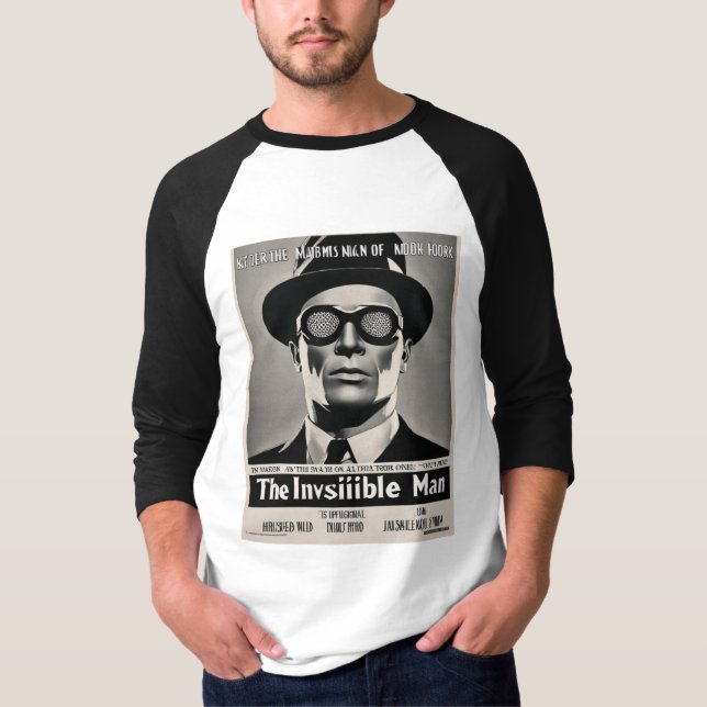 Camiseta Ato de Desaparecer: O Homem Invisível Inspirado (Frente)