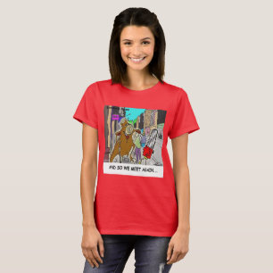 Camiseta Atolado: Motosserra Vs Árvore história em quadrinh