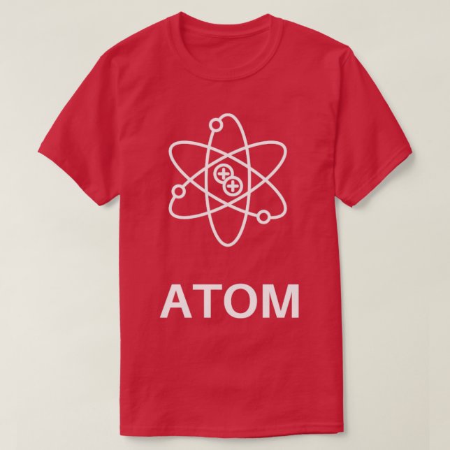 Camiseta Atom (Frente do Design)