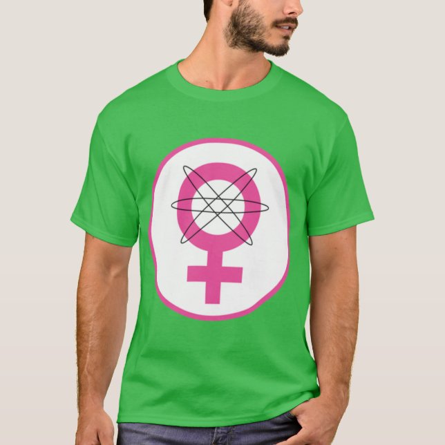 Camiseta Atom Eve vintage (Frente)
