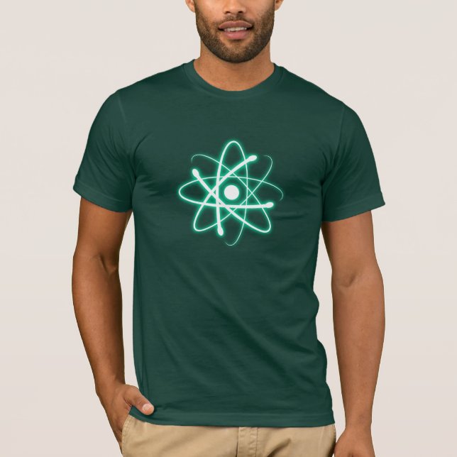 Camiseta Atom Verde brilhante (Frente)