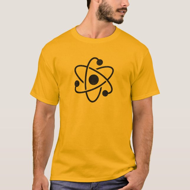 Camiseta Atomic Atom Minimalist Symbol  (Frente)
