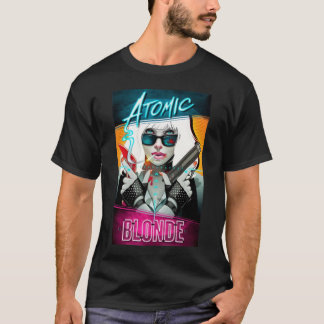 Camiseta Atomic Blonde Poster T Shirts Gift For Fans Gift F
